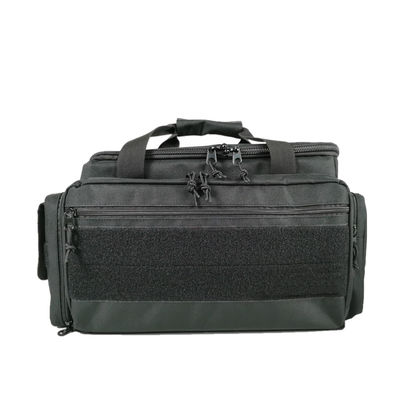 Durable Range Gun Bag Nylon Lining Pistol Gun Bag With Magazine Slots Multiple