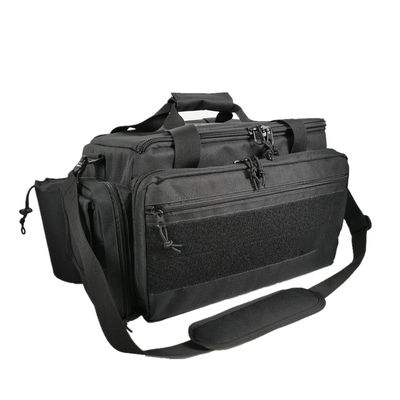 Durable Range Gun Bag Nylon Lining Pistol Gun Bag With Magazine Slots Multiple