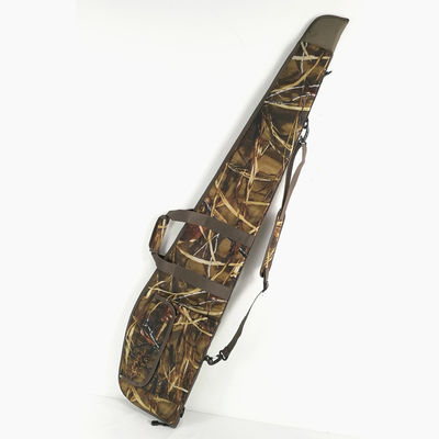 Custom 52 Inch Camo Shotgun Bag With Adjustable Shoulder Strap For Outdoor Hunting