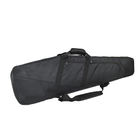 Custom Black Padded Gun Bag 43 Inch Long With Eggshell Sponge Lining