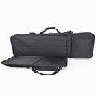 600D Polyester Tactical Gun Bag Custom Black 42 Double Rifle Bag