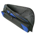Thick Foam Padded Compound Bow Case Blue With Arrow Box For Hunting