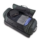 OEM Durable Wheeled Luggage Bag Polyester Duffel Bag For Traveling