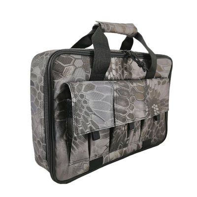 Double Shooting Range Gun Bag Deluxe Range Pistol Bag For Range Sports