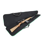 600 Denier Leather Scoped Rifle Case PVC Polyester With 3 Accessory Pockets