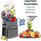 Lightweight Insulated Cooler Bags Large Capacity Beach Cooler Backpack