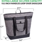 30 Can Insulated Cooler Bags Lunch Cooler Bag With Hd Thermal Foam Insulation