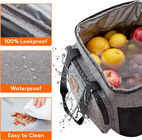 24 Can Insulated Cooler Bags 600D Oxford Large Lunch Bag For Adult Men Women