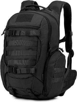 28L Military Tactical Backpack With Hydration Compartment For Men Black