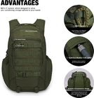 Military Tactical Backpack With Molle Webbing