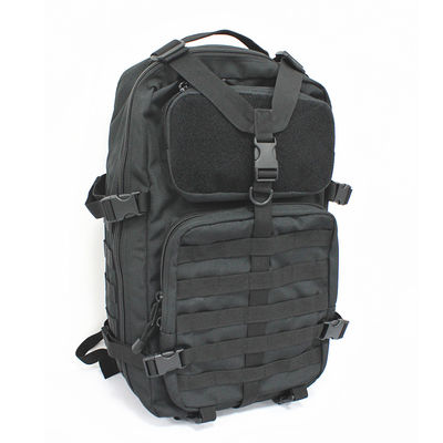 Custom Army Military Tactical Backpack Black With Molle System