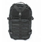 Custom Army Military Tactical Backpack Black With Molle System