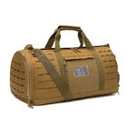 Tan Color Durable Duffel Bag 40L Sport Gym Bag With Anti Slip Mat