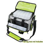Custom Fishing Tackle Bags Green Fishing Tackle Backpack For Saltwater