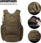 Military Style Waterproof Tactical Backpack Tan Color Molle Tactical Backpack