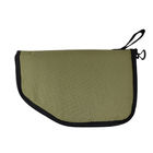 Nylon Pistol Gun Bag With 3 Mag Pocket- Army Green