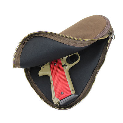 16oz Waxed Canvas Waterproof Pistol Rug For Range Shooting