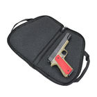 900D Polyester Waterproof Soft Pistol Case With Carrying Handle And Accessories Pocket