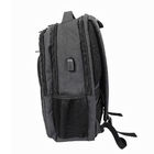 Business Travel Anti Theft Slim Laptop Bag Backpack With Usb Charging Port
