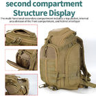 Outdoor 45l Nylon Hunting Pack Camouflage Molle Tactical Backpack Waterproof