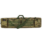 ALFA OEM American Classic Tactical Double Long Gun Bag Pistol Transportation Case W/Backpack Strap, Lockable Compartment