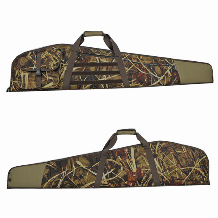 Customized Logo Padded Hunting Gun Bag 52 Inch Scoped Rifle Case For Gun Storage