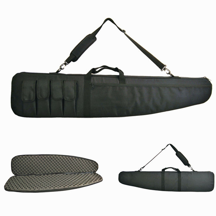 Oem Padded Rifle Case With Magazine Pouch Eggshell Foam Padding Gun Bag For Outdoor Hunting And Shooting