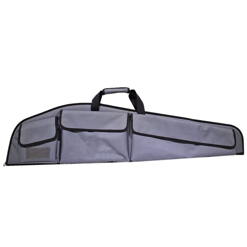 Custom 46 Inch Gun Bag Padded Rifle Case For Storage Scoped Rifles With Accessory Pockets