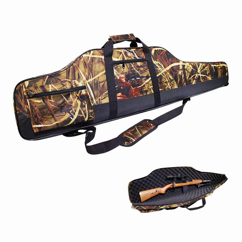 Oem Odm Durable Hunting Gun Bag 50 Inch Scoped Rifle Case with eggshell foam padding For Shooting Hunting