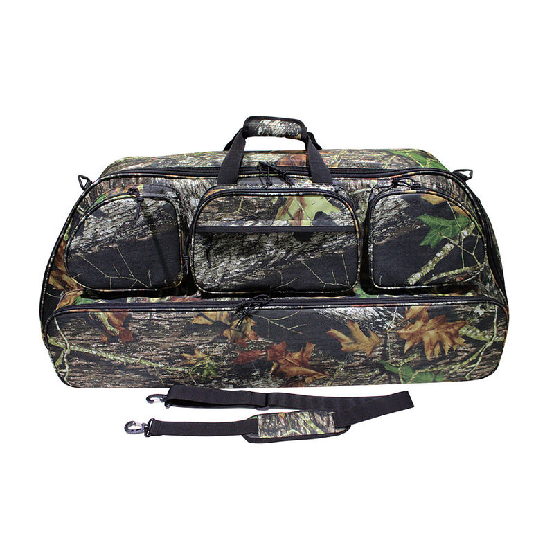 OEM 43 Inch Camo Hunting Archery Soft Bow Case With Accessories Pocket And Shoulder Strap For Compound Bows