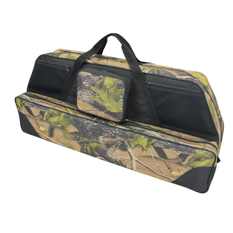 Custom Camo Hunting Soft Bow Case With Accessories Pockets