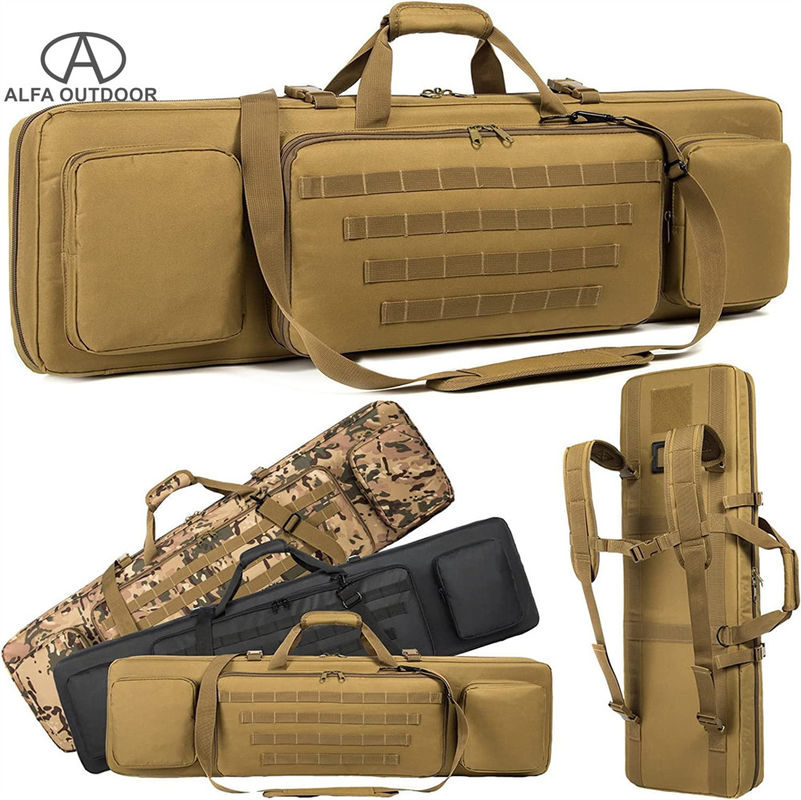 Tactical Double Rifle Soft Case for Firearms Transporting